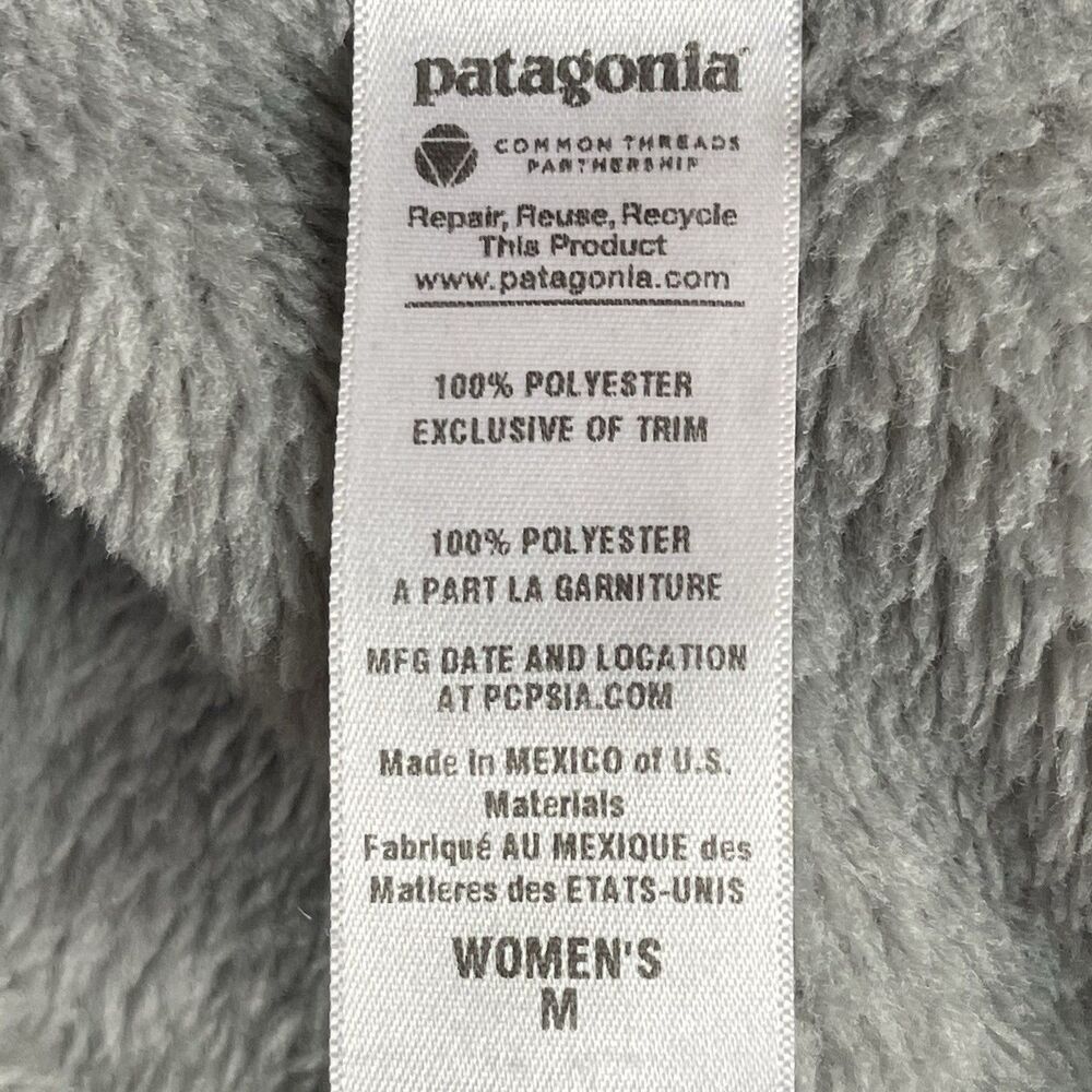 Patagonia Women's M Re‎ Tool Snap T Polartec Fleece Pullover Jacket Cozy Casual - Picture 9 of 13